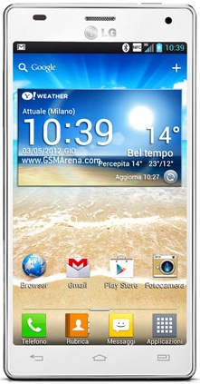 Смартфон LG Optimus 4X HD P880 White - Омутнинск