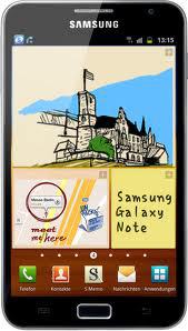 Смартфон Samsung Galaxy Note GT-N7000 Blue - Омутнинск